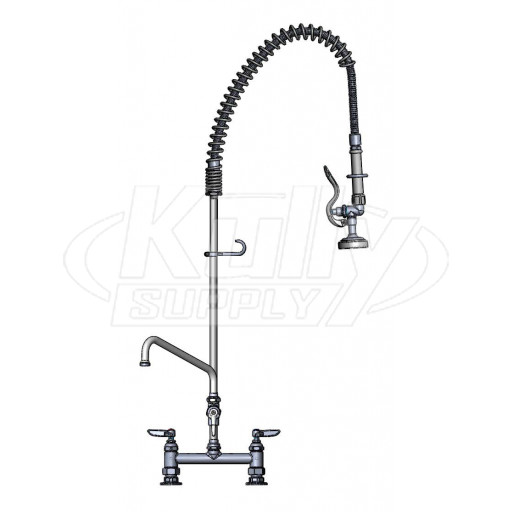 T&S Brass B-0123-ADF08 EasyInstall Pre-Rinse Unit