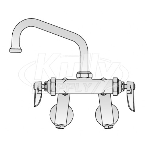 T&S Brass B-0242 Double Pantry Faucet