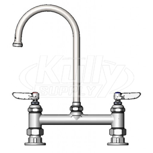 T&S Brass B-0321 Double Pantry Faucet