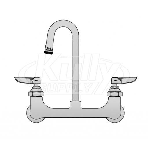 T&S Brass B-0330-01 Double Pantry Faucet