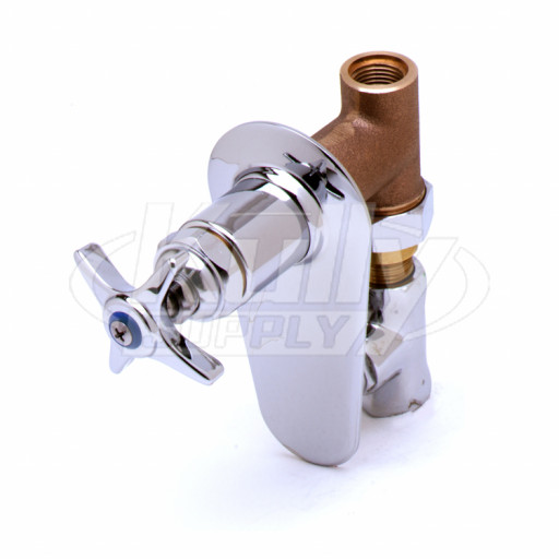 T&S Brass B-1025-ST Concealed Straight Valve