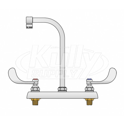 T&S Brass B-1120-04 Workboard Faucet
