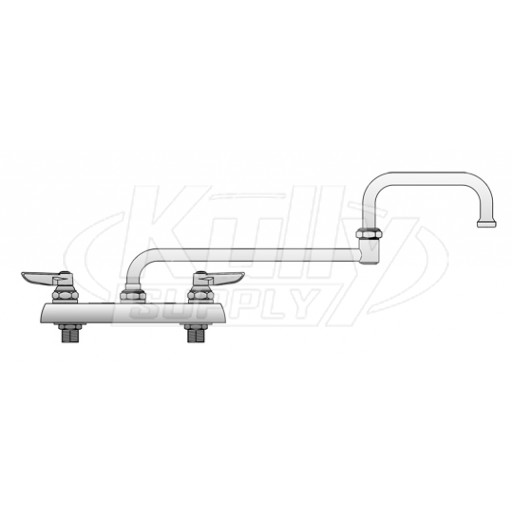 T&S Brass B-1132 Workboard Faucet