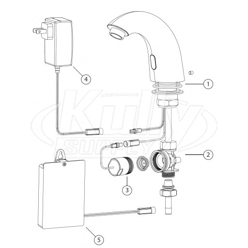 Symmons S6960 Faucet Parts Breakdown