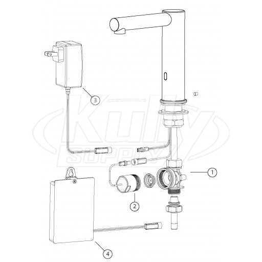 Symmons S6430 Faucet Parts Breakdown