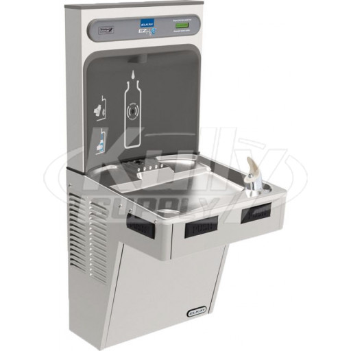 Elkay EZH2O EMABF8WSSK Stainless Steel Drinking Fountain with Bottle Filler