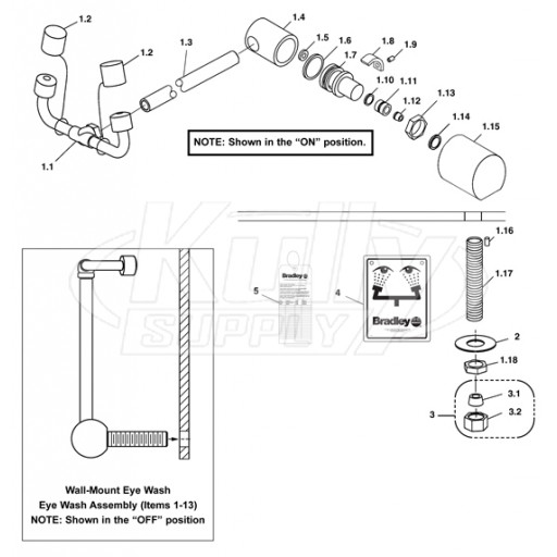 Bradley S19-270HD & S19-270HW Parts Breakdown