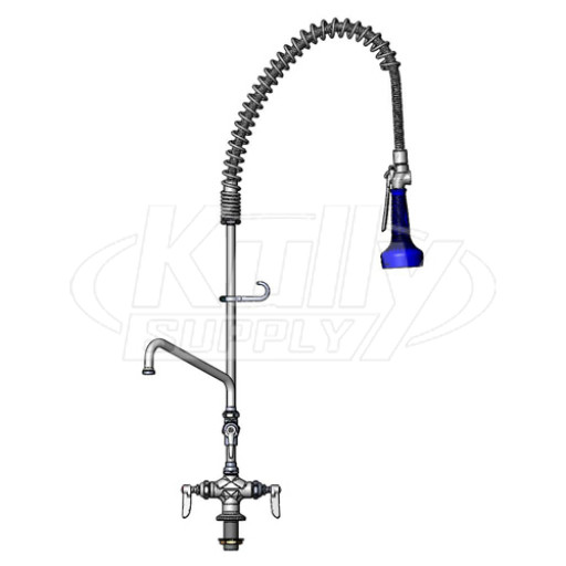 T&S Brass B-0113-A08-08C EasyInstall Pre-Rinse Unit