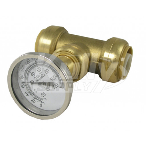 SharkBite 22775 Temperature Gauge (with 1" Tee)