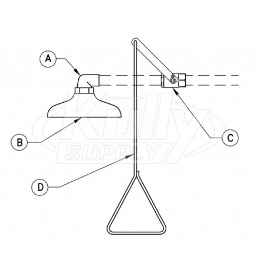 Guardian Hotizontal Shower Parts Breakdown