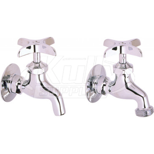 Elkay LK69C Single Hole Wall Mount Faucet (Pair)