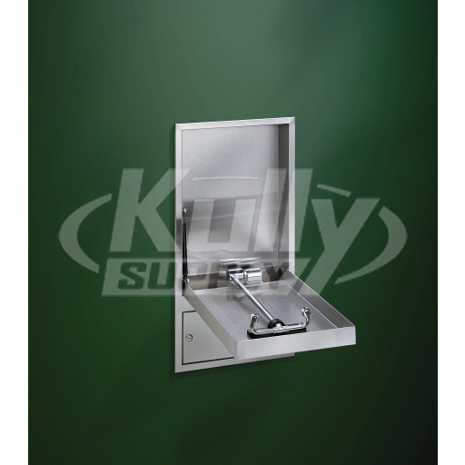 Bradley S19-282 Concealed Swing-Down Barrier-Free Cabinet-Mounted Eyewash (Discontinued)