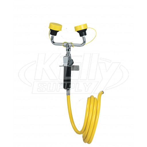 Bradley S19-430EFW Wall-Mounted Drench Hose (with Dual Sprayhead) (Discontinued)