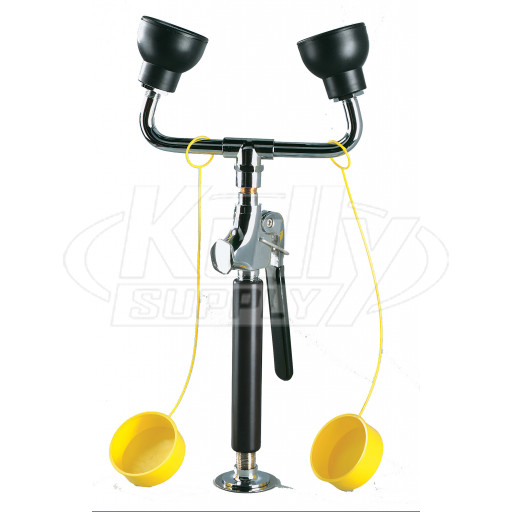 Bradley S19-460EFW Deck-Mounted Drench Hose (with Dual Sprayhead)