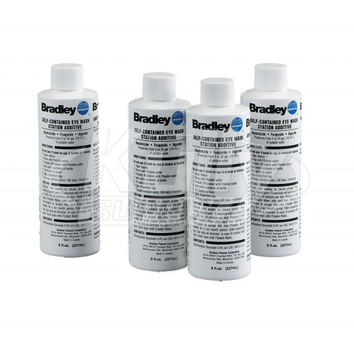 Bradley S19-865 Eyewash Water Preservative (4 Included)