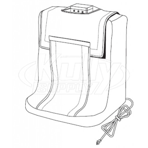 Bradley S19-921HR Retrofit Kit (for On-Site Gravity-Fed Eyewash)