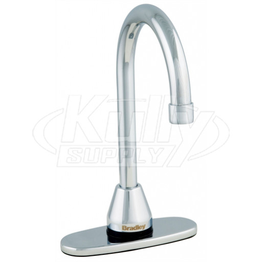 Bradley S53-325 Aerada 1200 Series CS Battery Operated Gooseneck Faucet