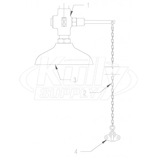 Speakman SE-201 Shower Parts Breakdown