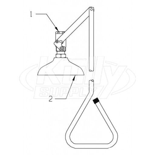 Speakman SE-220 Shower Parts Breakdown