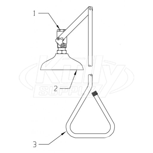 Speakman SE-220-ADA Shower Parts Breakdown