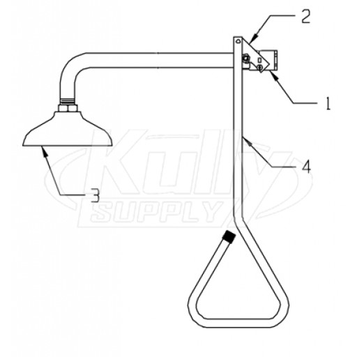 Speakman SE-227 Shower Parts Breakdown