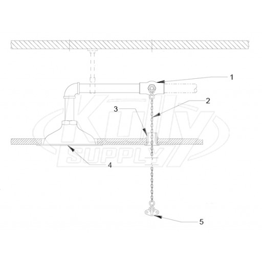 Speakman SE-235 Shower Parts Breakdown