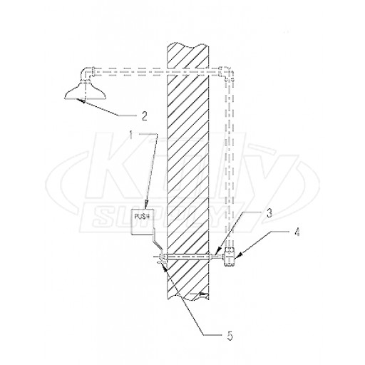 Speakman SE-242 Shower Parts Breakdown