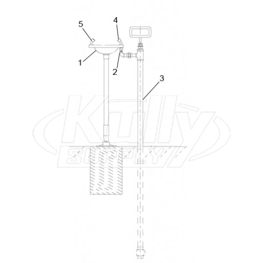 Speakman SE-556 Eyewash Parts Breakdown