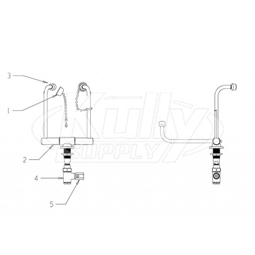 Speakman SE-579-SD Eyewash Parts Breakdown