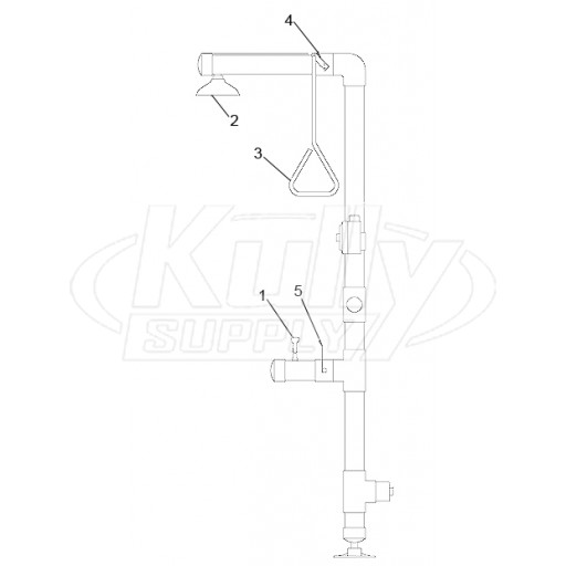 Speakman SE-6000-C1D1 Heat-Traced Unit Parts Breakdown