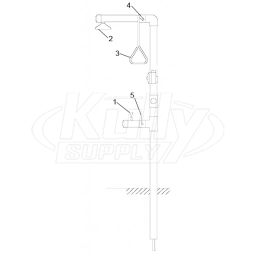 Speakman SE-6100-C1D2 Heat-Traced Unit Parts Breakdown