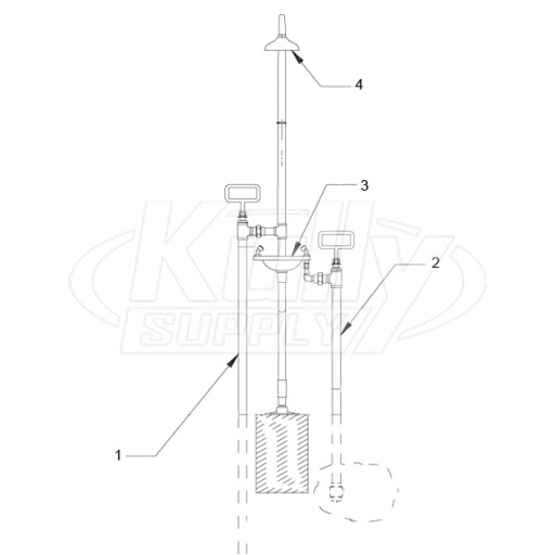 Speakman SE-619 Combo Parts Breakdown