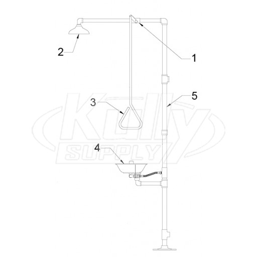 Speakman SE-690-ADA Combo Parts Breakdown