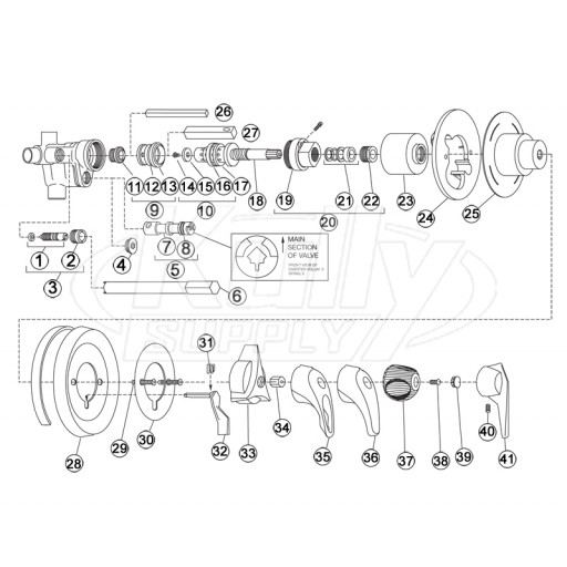 Symmons Temptrol Parts Breakdown