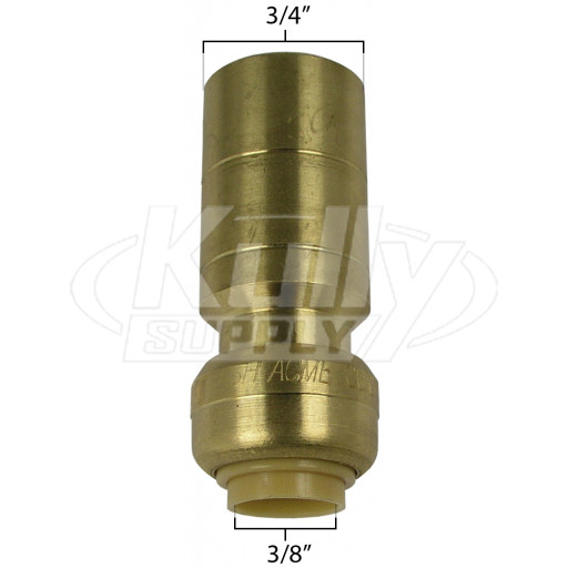 Sharkbite U721LF 3/8" x 3/4" CTS Fitting Reducer - Lead Free 