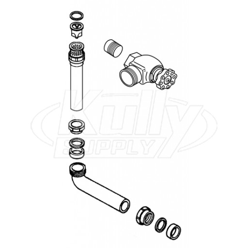 Toto VB13RB-21 1 1/4" Flush Valve Access Kit