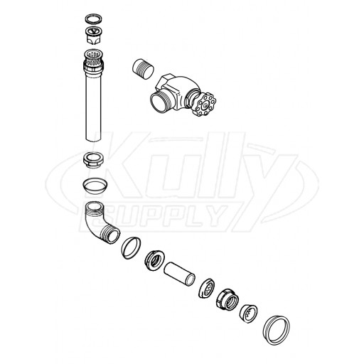 Toto VB13RB-33 1-1/2" Flush Valve Access Kit