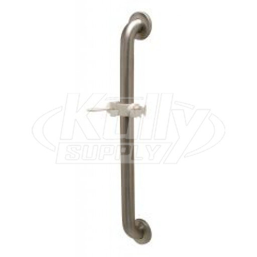 Zurn Z7000-GB24H 24" Stainless Steel Grab Bar w/ Shower Head Holder 