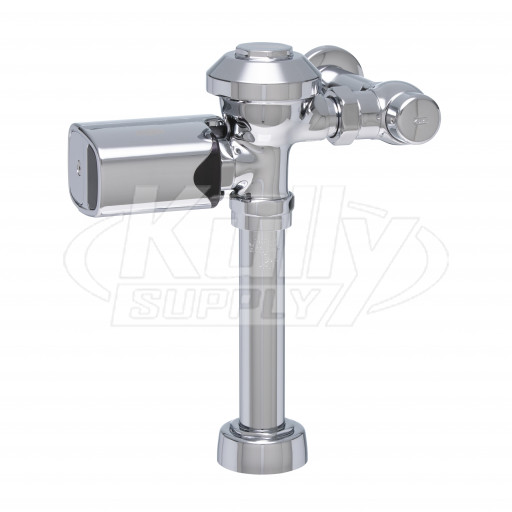 Zurn ZER6000AV-SM AquaSense Exposed Sensor 3.5 GPF Flush Valve with Chrome Plated Metal Cover