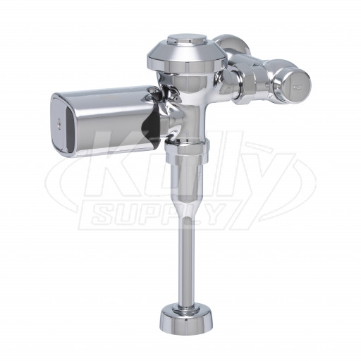 Zurn ZER6003AV-EWS-SM AquaSense Exposed Sensor Diaphragm 0.5 GPF Flush Valve with Plated Metal Cover