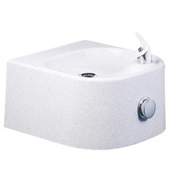 Elkay EDFPVR214RC Premium Composite, NON-REFRIGERATED In-Wall Drinking Fountain with Vandal-Resistant Bubbler