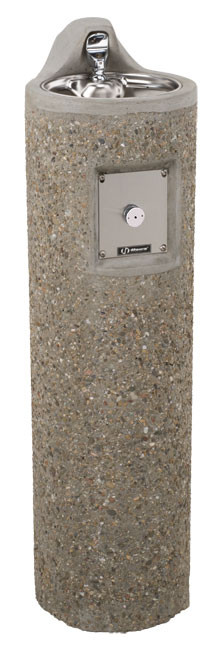 Haws 3060 Stone Aggregate Outdoor Drinking Fountain