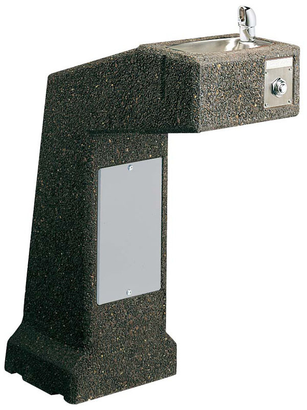 Elkay LK4590FR Stone Aggregate Freeze Resistant Outdoor Drinking Fountain