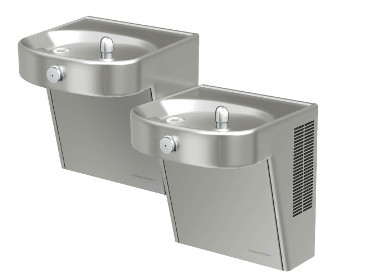 Halsey Taylor HVR8HD-BL-ADA Heavy Duty Vandal-Resistant Dual Drinking Fountain