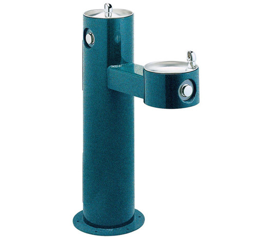 Elkay LK4420SFRK Sanitary Freeze-Resistant Dual Station Outdoor Drinking Fountain