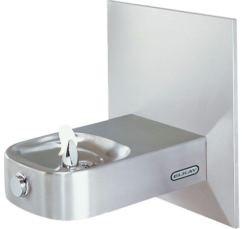 Elkay ECDFPW314FPK Freeze Resistant, NON-REFRIGERATED In-Wall Drinking Fountain with Vandal-Resistant Bubbler