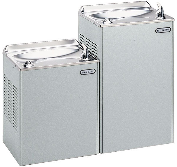 Elkay EWTLA14SK Stainless Steel Dual Drinking Fountain