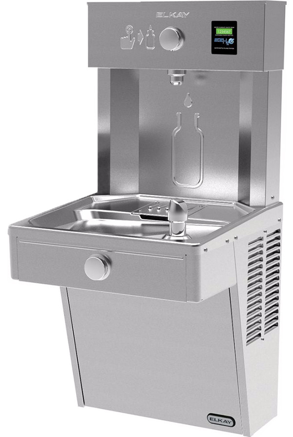 Elkay EZH2O VRC8WSK Heavy Duty Vandal-Resistant Drinking Fountain with Bottle Filler