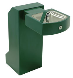 Murdock GSJ95 Pedestal Mounted Outdoor Drinking Fountain 