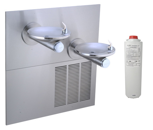 Elkay LRPBM28K Filtered In-Wall Dual Drinking Fountain